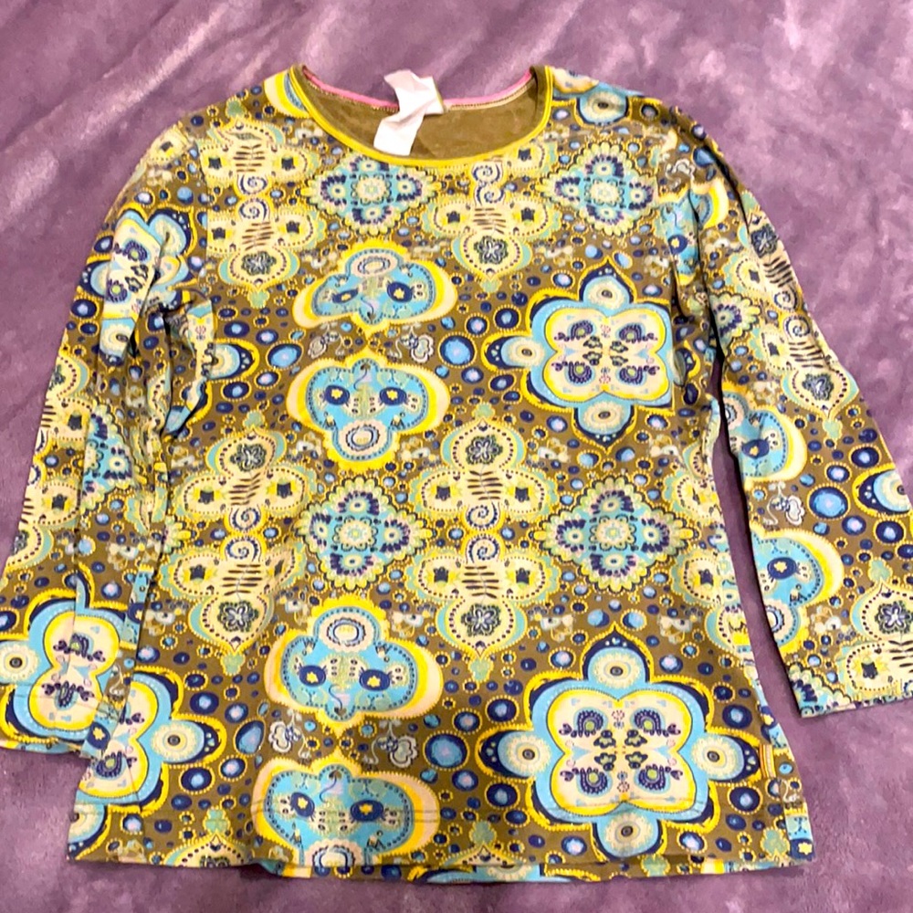 Oilily patterned 3/4 shirt